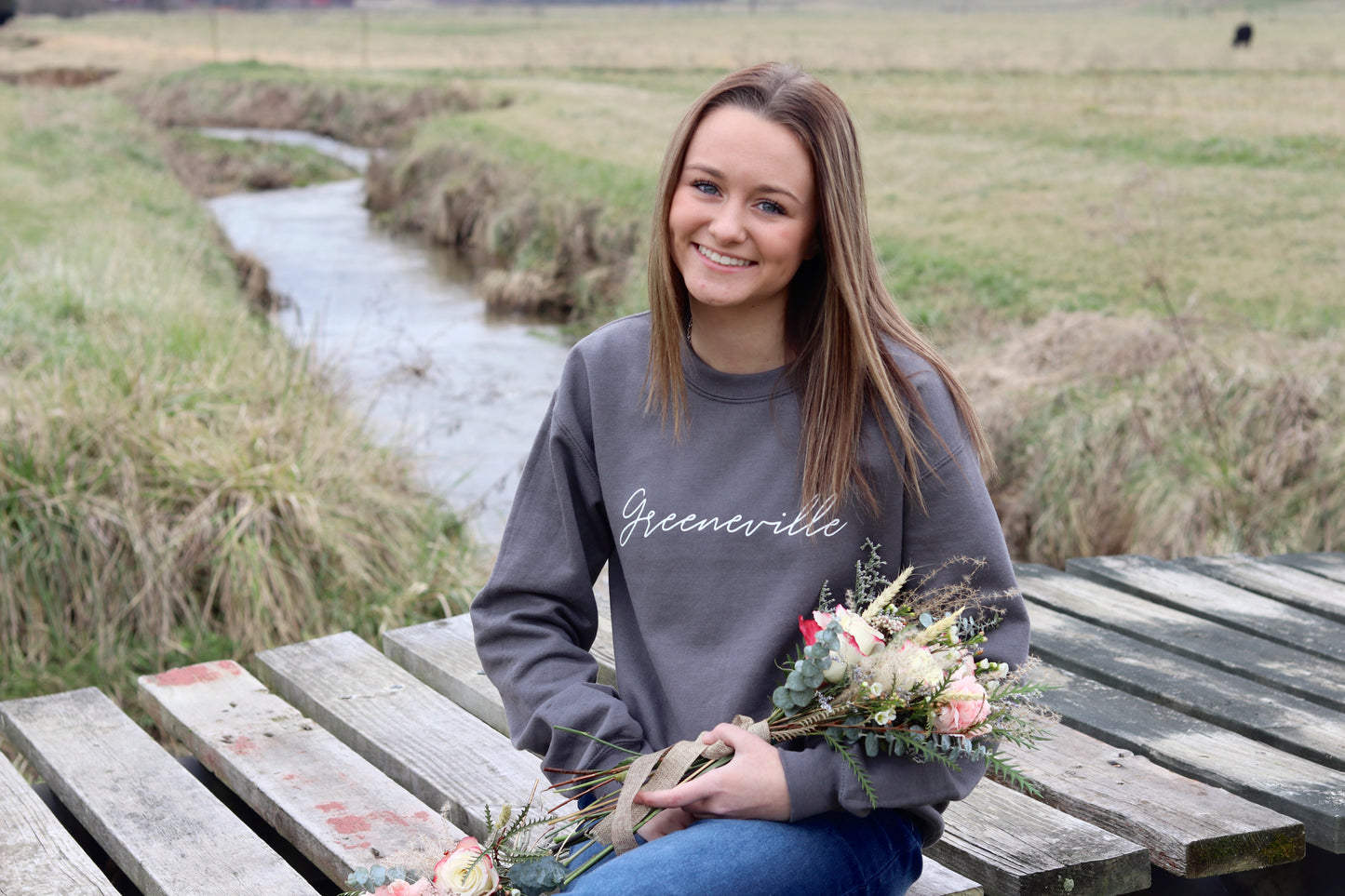 Cursive Greeneville Sweatshirt