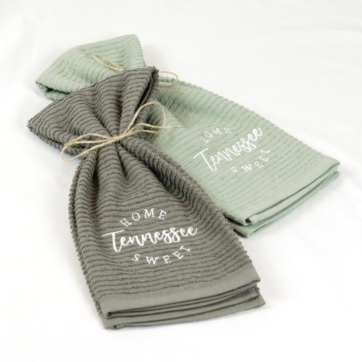 Home sweet Greeneville hand towels