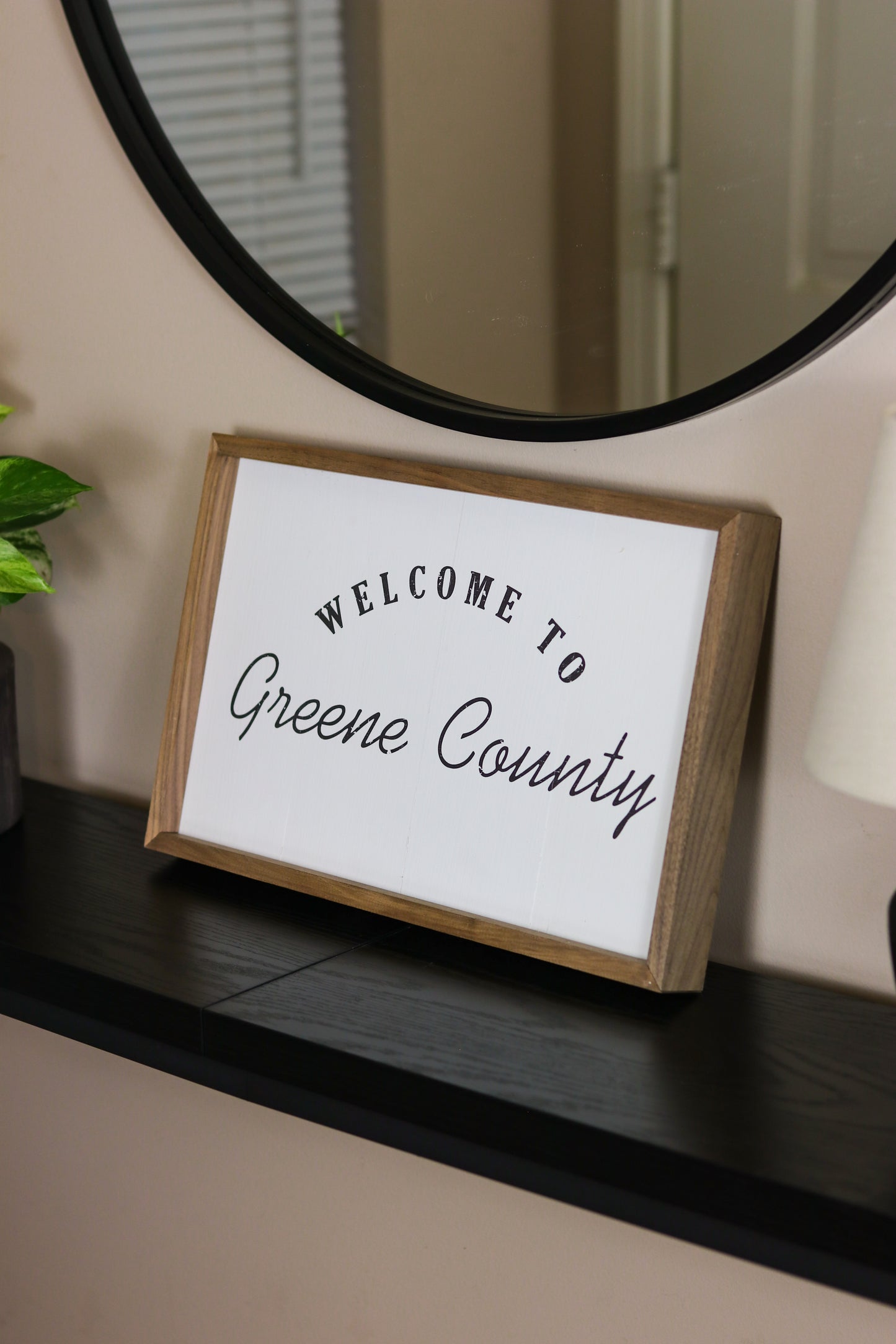 Welcome to Greene County Sign