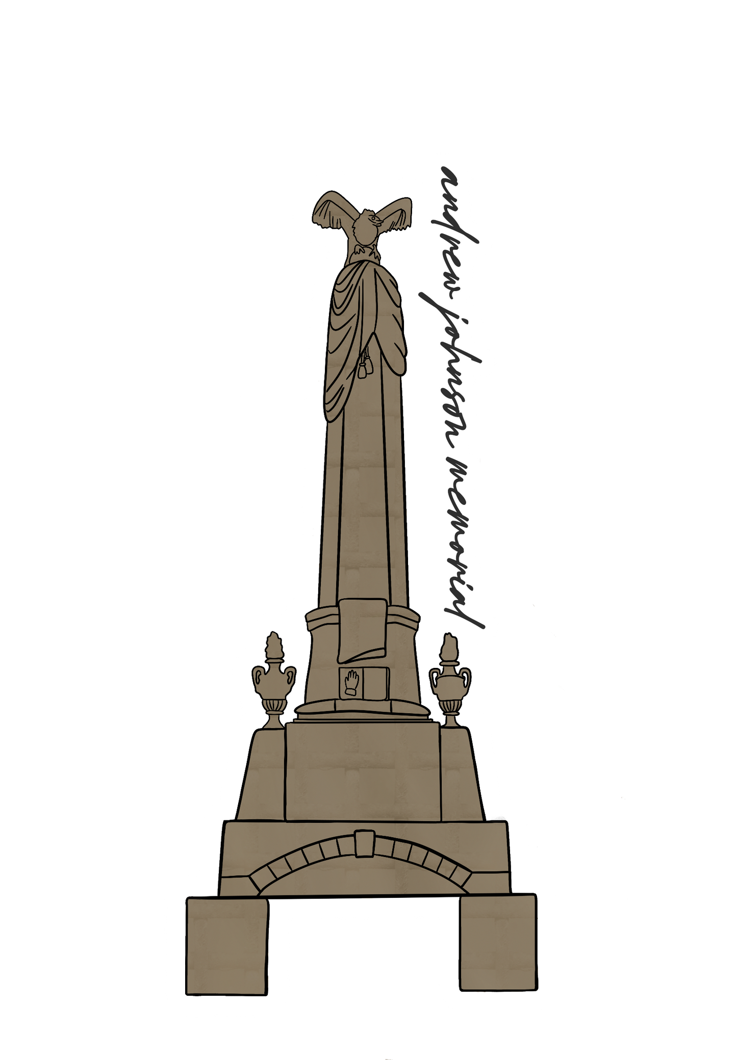 Andrew Johnson Memorial Sticker