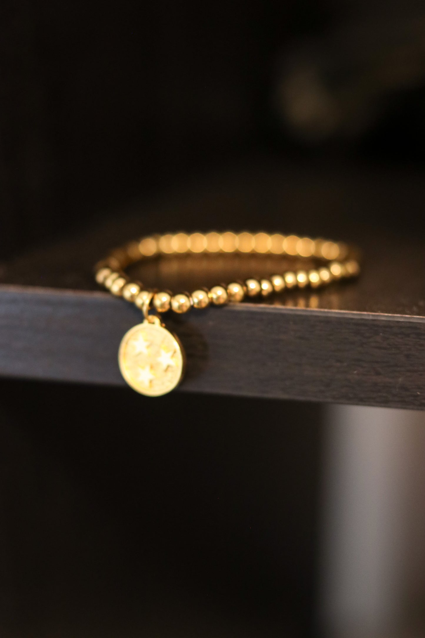 Tristar bracelet 22k gold