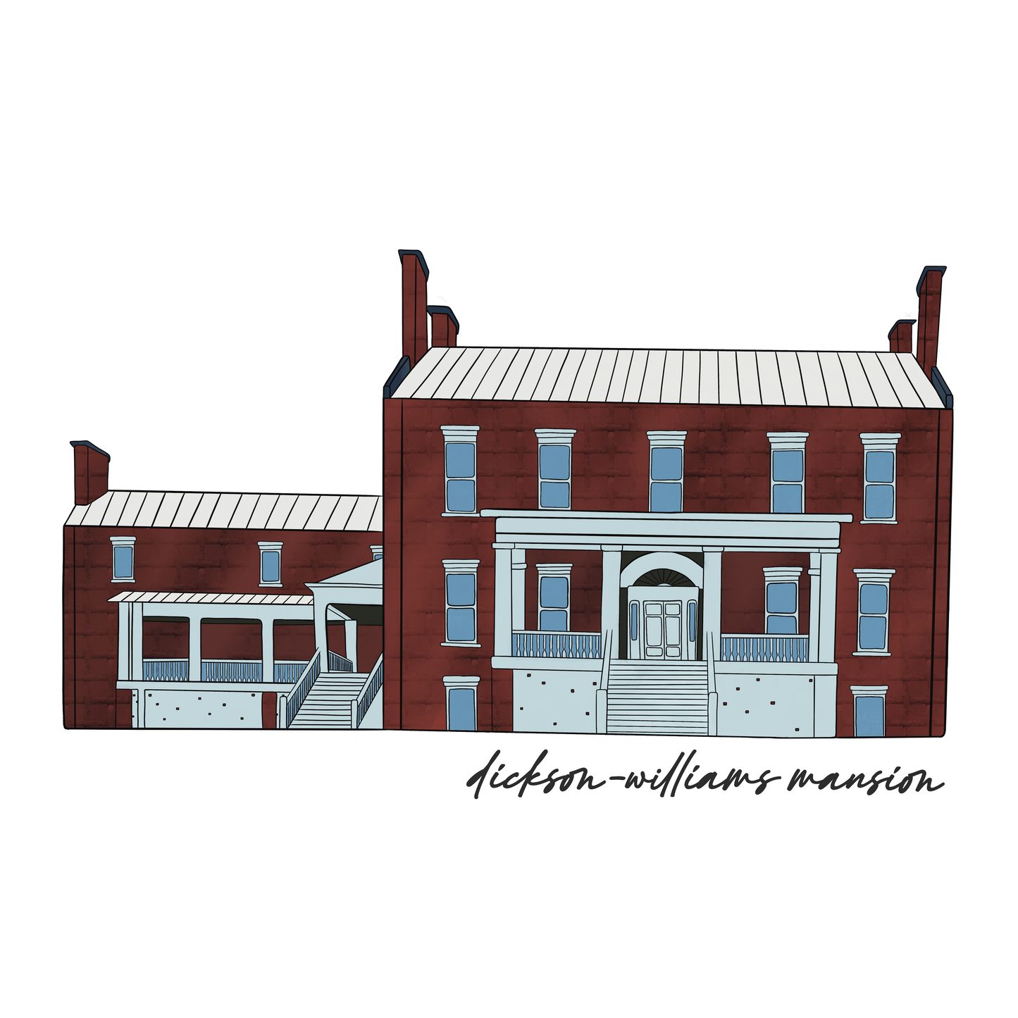 Dickson-Williams Mansion Sticker
