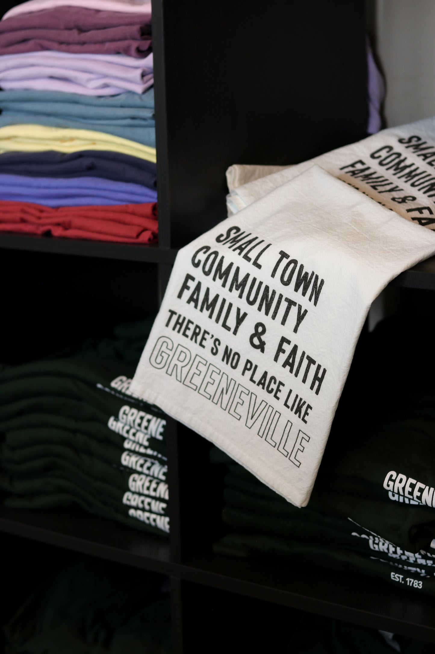 Small Town Greeneville Tea Towels