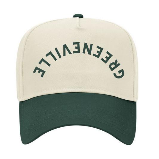Upside down Greeneville hat